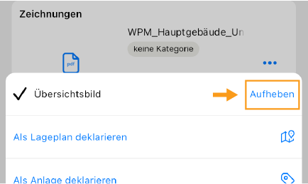 BZD Deklarierung aufheben